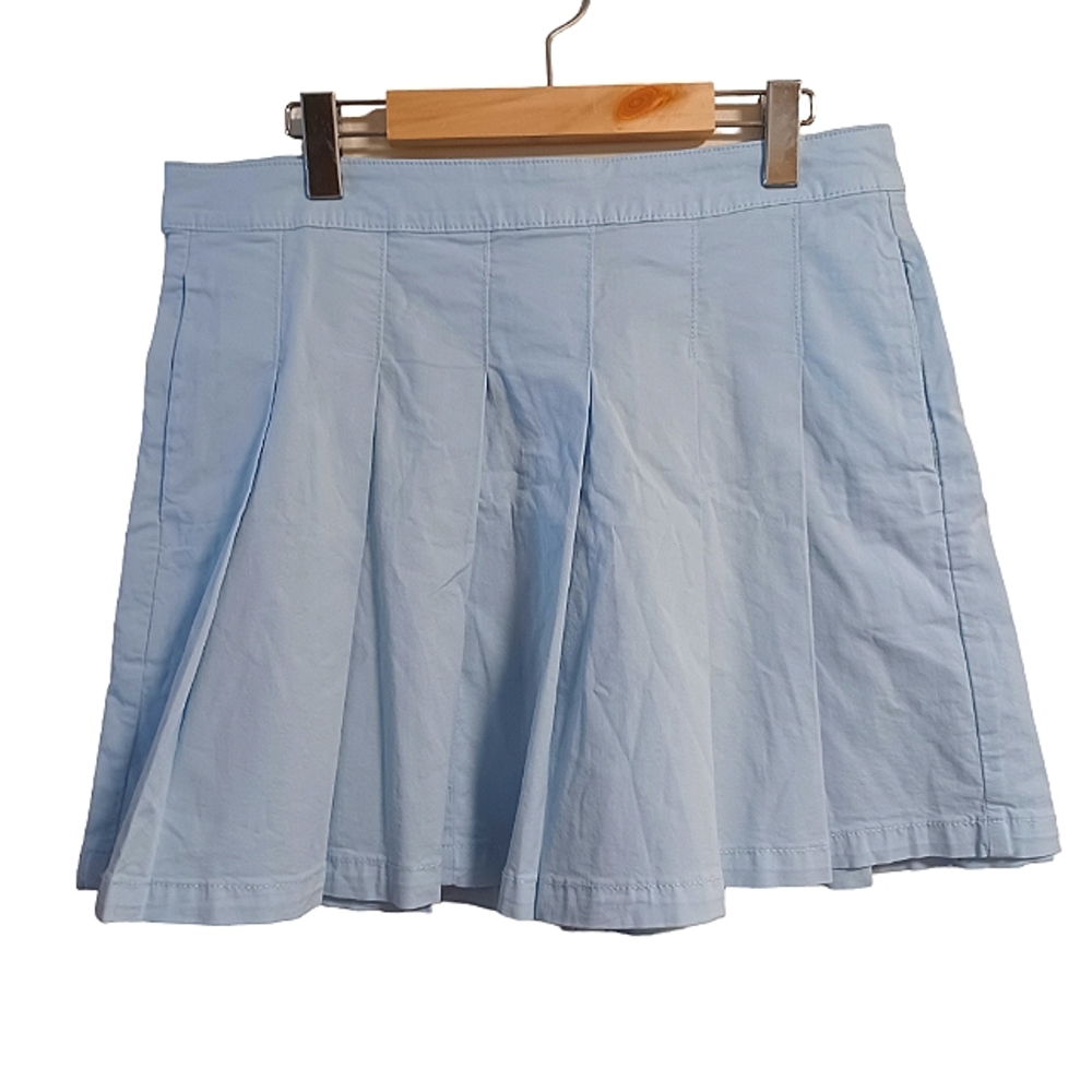 NWT American Eagle zip-up Baby Blue Tennis Skirt